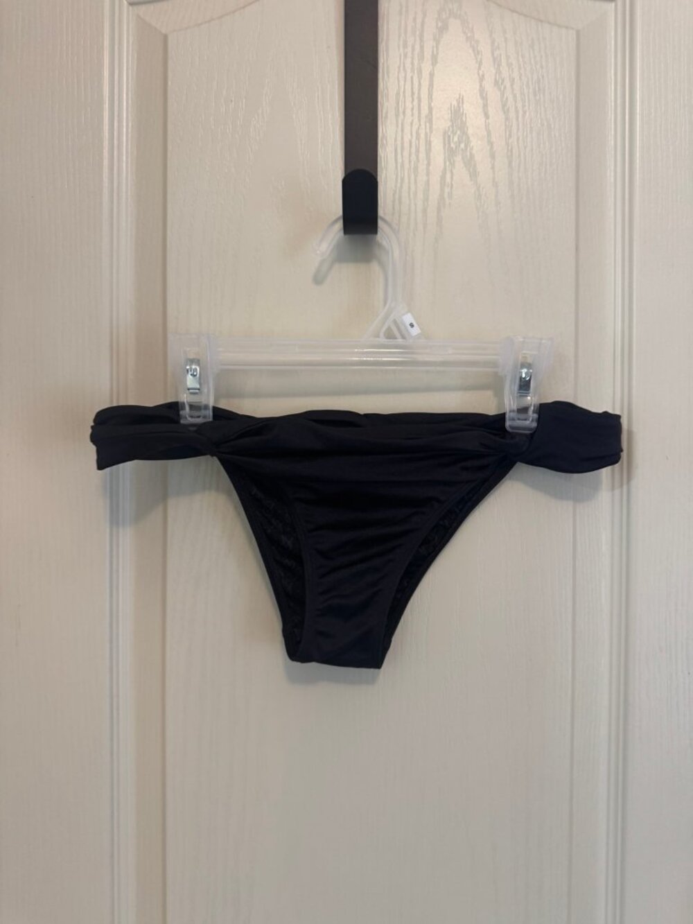 Victoria's Secret Black Twist Waist Bikini Bottom S